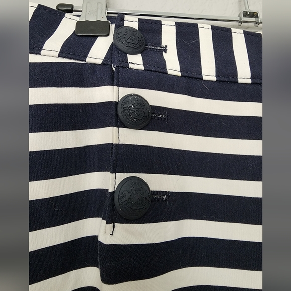 Express Striped Sailor Ankle Pants - Picture 4 of 9